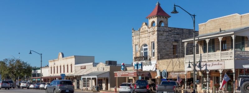 Fredericksburg,,Usa,-,November,1,,2023:,The,Main,Street,In