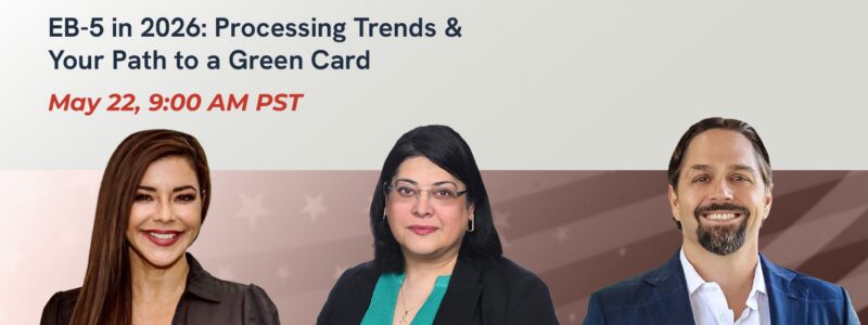EB-5 in 2026- Processing Trends & Your Path to a Green Card