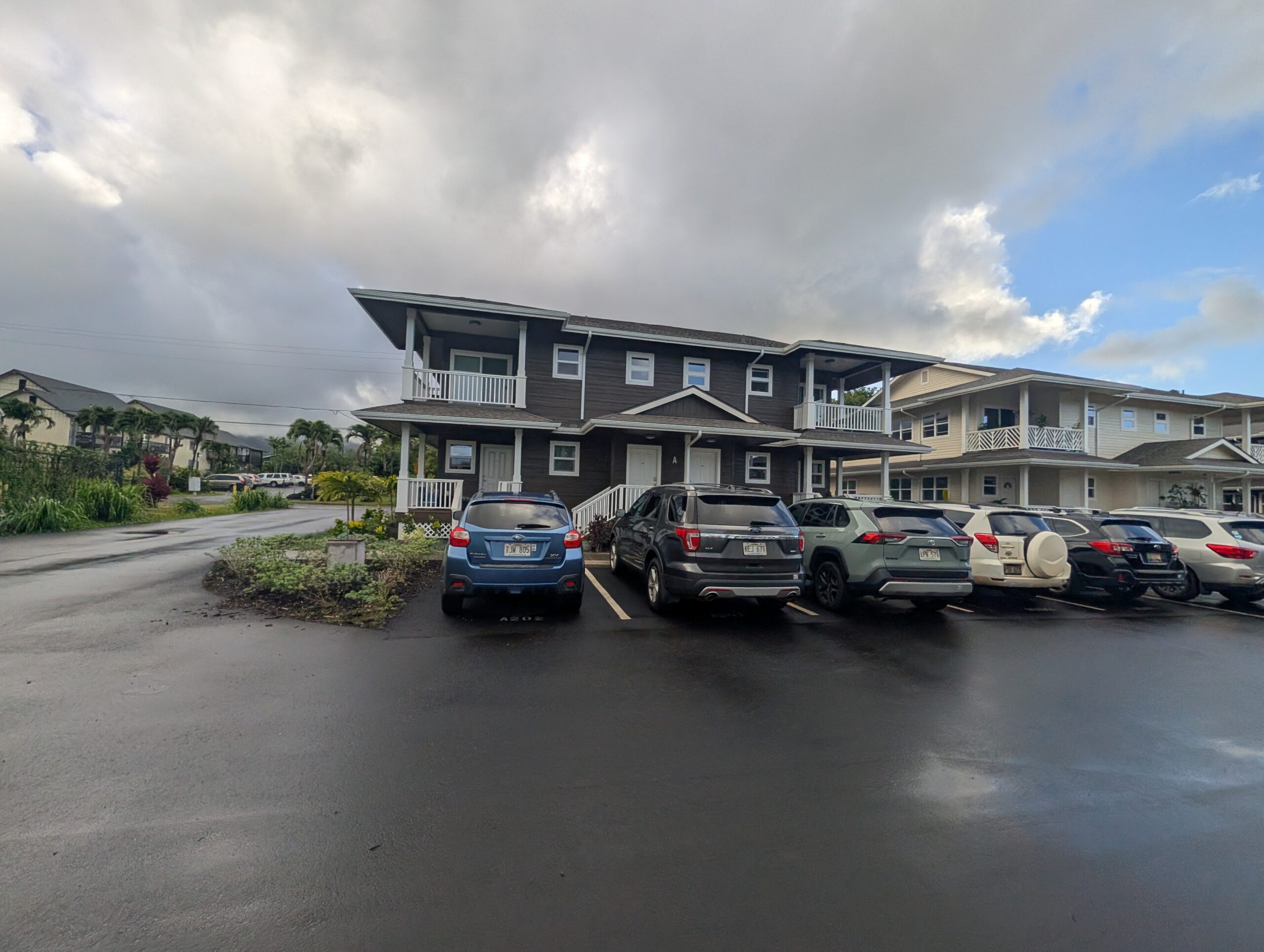 Occupied buildings at Koloa Village