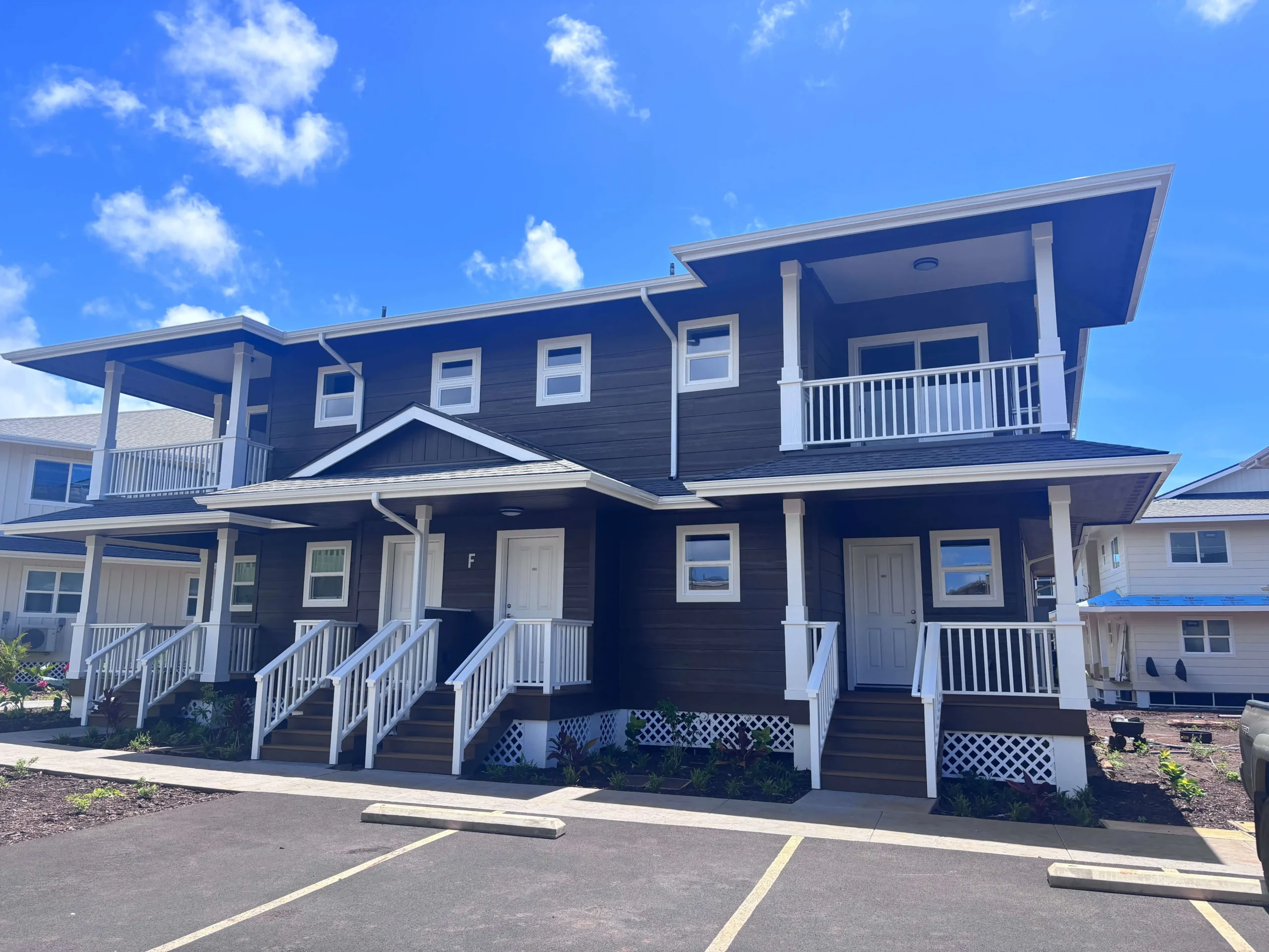 Occupied buildings at Koloa Village